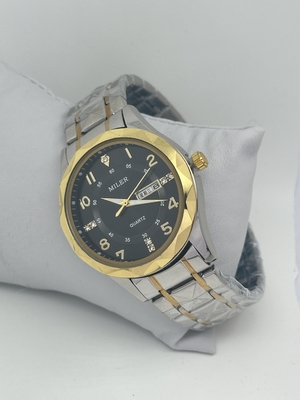 Original Quartz Waterproof Wristwatch Dual Calendar Function Watch