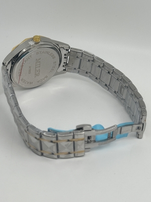 Original Quartz Waterproof Wristwatch Dual Calendar Function Watch