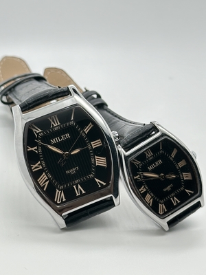 Waterproof Quartz Wrist Watch For Men And Women New Design Fashion Watch With Leather Wristband
