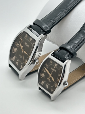 Waterproof Quartz Wrist Watch For Men And Women New Design Fashion Watch With Leather Wristband