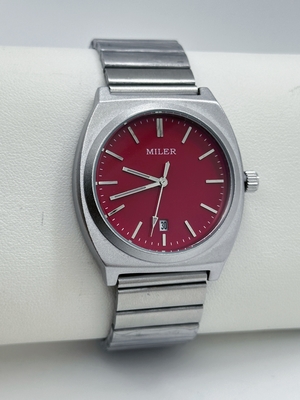 Fashion Dopamine Calendar Luxury Stainless Steel Wrist Watch For Men And Women