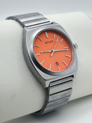 Fashion Dopamine Calendar Luxury Stainless Steel Wrist Watch For Men And Women