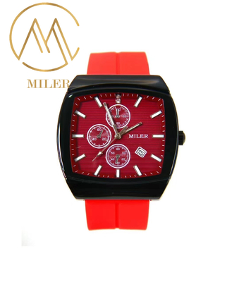 ML1004 Quartz Movement Silicone Band 30ATM Water Resistant Watch