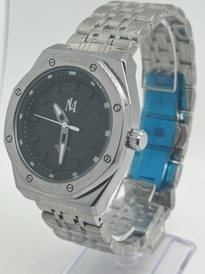 Men Watch Luxury Stainless Steel Quartz Wristwatch Birthday Anniversary Gift Watch