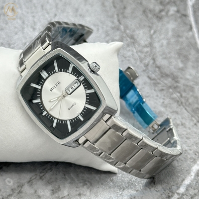 New Arrival Ml1110 Silver Quartz Watch Waterproof 3 ATM Customized Logo Wholesale