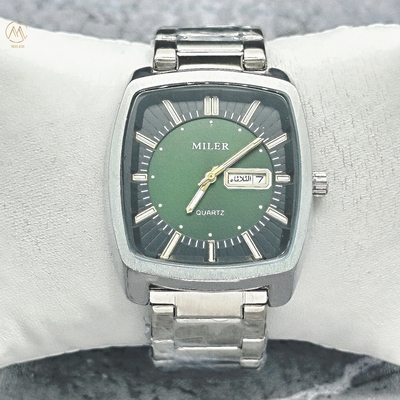 New Arrival Ml1110 Silver Quartz Watch Waterproof 3 ATM Customized Logo Wholesale
