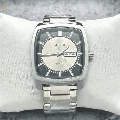 New Arrival Ml1110 Silver Quartz Watch Waterproof 3 ATM Customized Logo Wholesale