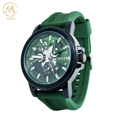 Wholesale Fashion Custom logo Men Watches New Designer Customization Quartz Silicone Strap Watches