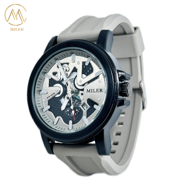 Wholesale Fashion Custom logo Men Watches New Designer Customization Quartz Silicone Strap Watches