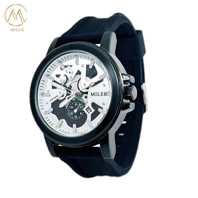 Wholesale Fashion Custom logo Men Watches New Designer Customization Quartz Silicone Strap Watches