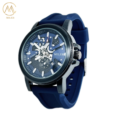Wholesale Fashion Custom logo Men Watches New Designer Customization Quartz Silicone Strap Watches