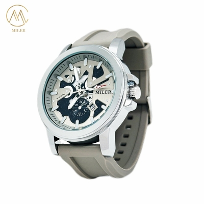 Brand Luxury Sports Wrist Watches Silicone Band Luminous Clock Calendar Wristwatch