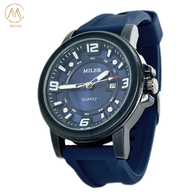 Fashion Casual Silicone Strap Waterproof Luminous  Date Display  Quartz Watches