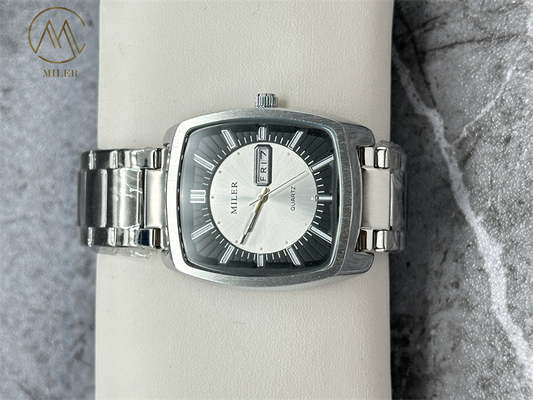 Business Watch Stainless Steel Waterproof Brand Wristwatches Quartz for Men