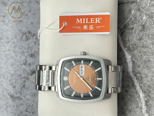 Wholesale China Square Style Stainless Steel Case Band Fashion Watches