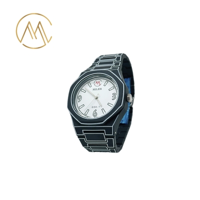 Modern Style Quartz Wrist Watch with 30ATM Waterproof and Stainless Steel Strap