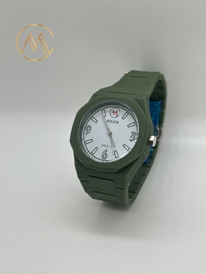 Modern Style Quartz Wrist Watch with 30ATM Waterproof and Stainless Steel Strap
