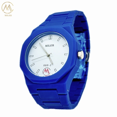 White Dial Modern Minimalist Sports Watches With Luminous Pointer For Men And Women