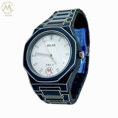 White Dial Modern Minimalist Sports Watches With Luminous Pointer For Men And Women