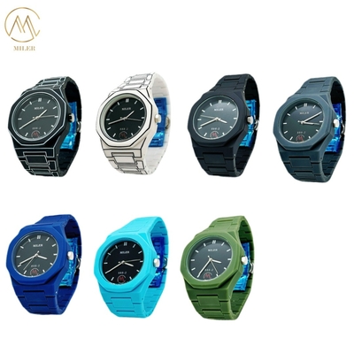 Fashionable Creative Trendy Lines Kid's Quartz Waterproof Watches  for Daily Life Sports and Gift Giving