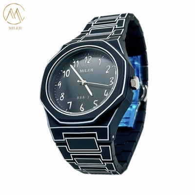 Factory Wholesale Quartz Movement Waterproof Resin Rubber Case Watches