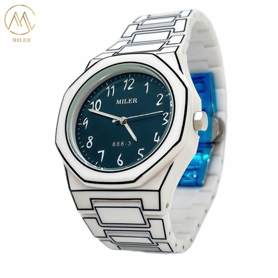 Factory Wholesale Quartz Movement Waterproof Resin Rubber Case Watches