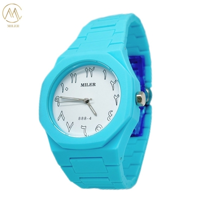 Wholesale Waterproof Luxury Fahion High Quality Resin Rubber Wristwatch
