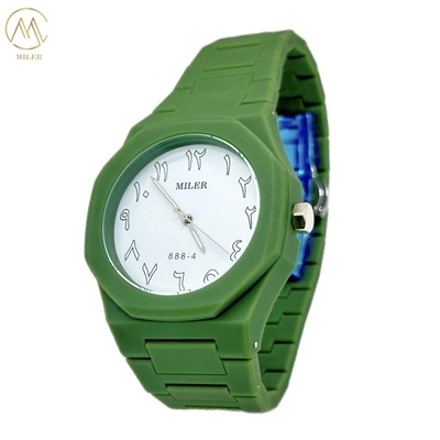 Wholesale Waterproof Luxury Fahion High Quality Resin Rubber Wristwatch