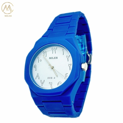 Wholesale Waterproof Luxury Fahion High Quality Resin Rubber Wristwatch