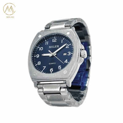 ML-1114 Analog Quartz Watch with Stainless Steel Display Type