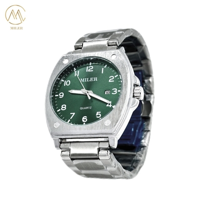 ML-1114 Analog Quartz Watch with Stainless Steel Display Type