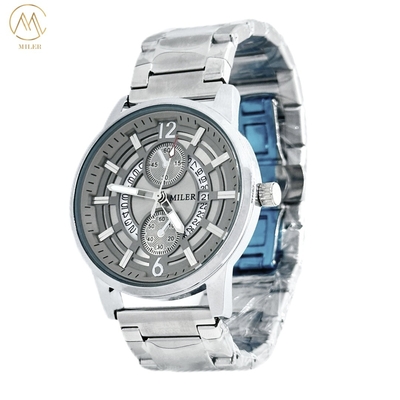 Hot Selling Mens Luxury Business Quartz Wristwatch  Chronograph Waterproof OEM/ODM Clock