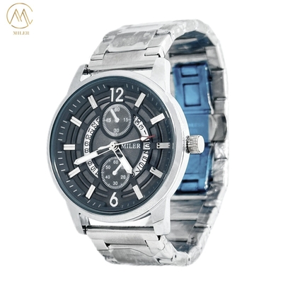 Hot Selling Mens Luxury Business Quartz Wristwatch  Chronograph Waterproof OEM/ODM Clock