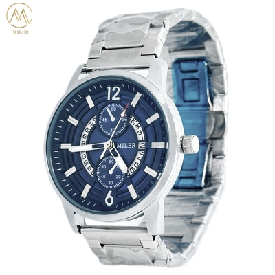 Hot Selling Mens Luxury Business Quartz Wristwatch  Chronograph Waterproof OEM/ODM Clock