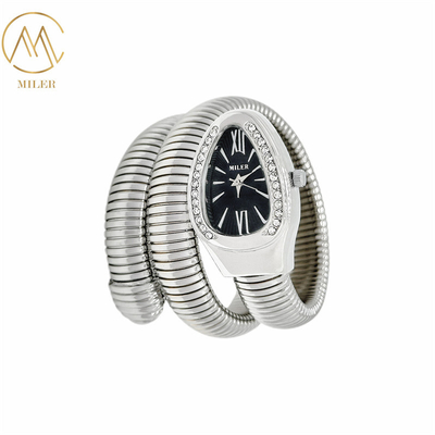 Custom Logo 3ATM Waterproof Stainless Steel Strap Watch for Men with Black Band and Digital Display