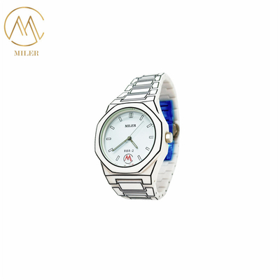 Classic Waterproof Stainless Steel Wristwatches Men Wrist Brand Quartz Watches Custom Logo