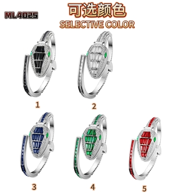 Miler Fashion Creative Senior Sense Pointer Women's Watch with Diamond Clamshell