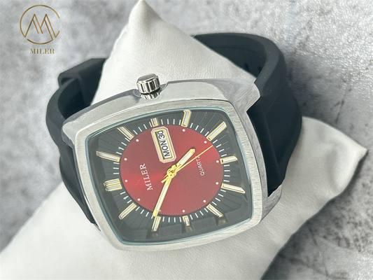 Newly Design 8 Color Option Dail Waterproof Quartz Watch for Women