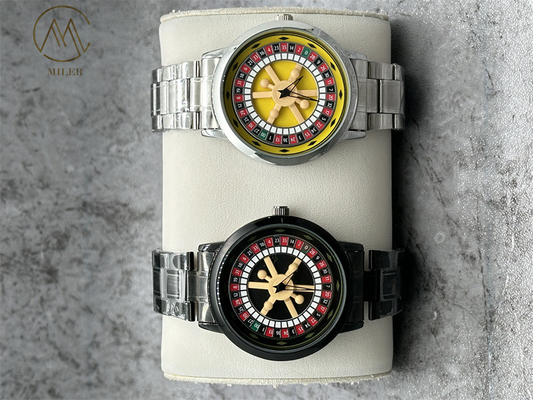 Fashionable Quartz Wrist Watch with Mineral Dial Window for Women