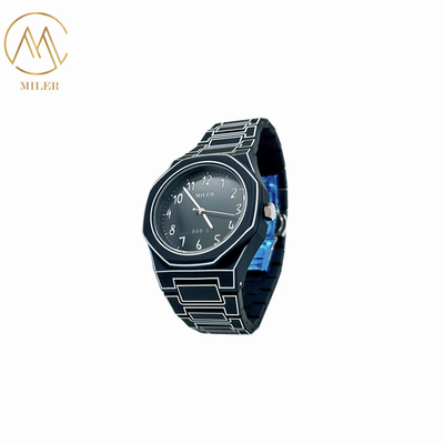 Resin Rubber Band Kids Wrist Watch with Waterproof Features