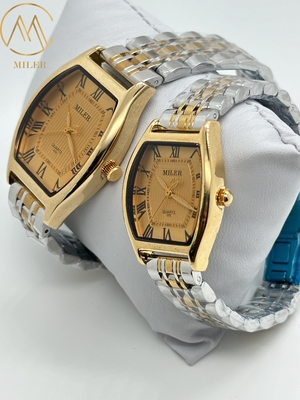 Classic Design Waterproof Couple Wristwatch Fashionable Quartz Movement Watches