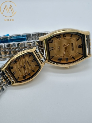 New Design Stylish Couple Watch Stainless Steel Strap with Special Function