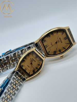 New Design Stylish Couple Watch Stainless Steel Strap with Special Function