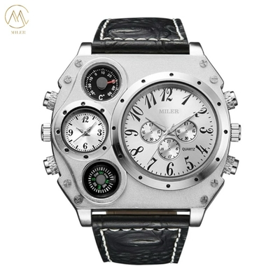 New Model Stylish Quartz Movement Wristwatch Waterproof Competitive Watch for Men