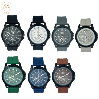 New Design Good Sell Waterproof Quartz Watch Silicone Strap Watch For Adult