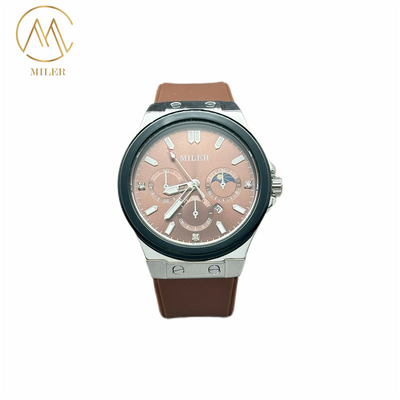Black / Red / Yellow / Gray Colors Silicon Strap Watch with Customized Logo and Quartz Movement