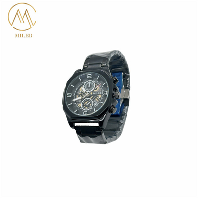 Men Modern Quartz Watch Water Resistance 30m With Stainless Steel Strap