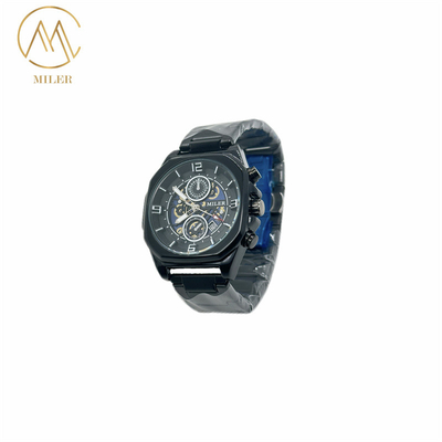Men Modern Quartz Watch Water Resistance 30m With Stainless Steel Strap