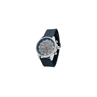 30ATM Waterproof Quartz Movement Wrist Watch Black / Green Blue Silicone Strap Option