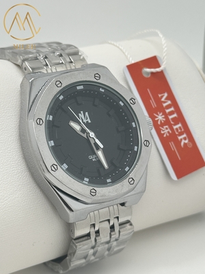Water Resistance Quartz Wrist Watch for Any Occasion with Stainless Steel Strap